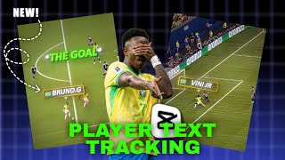 TRENDING Ae LIKE PLAYER TRACKING TEXT TUTORIAL IN CAPCUT | How to make Player Tracking text screenshot 4