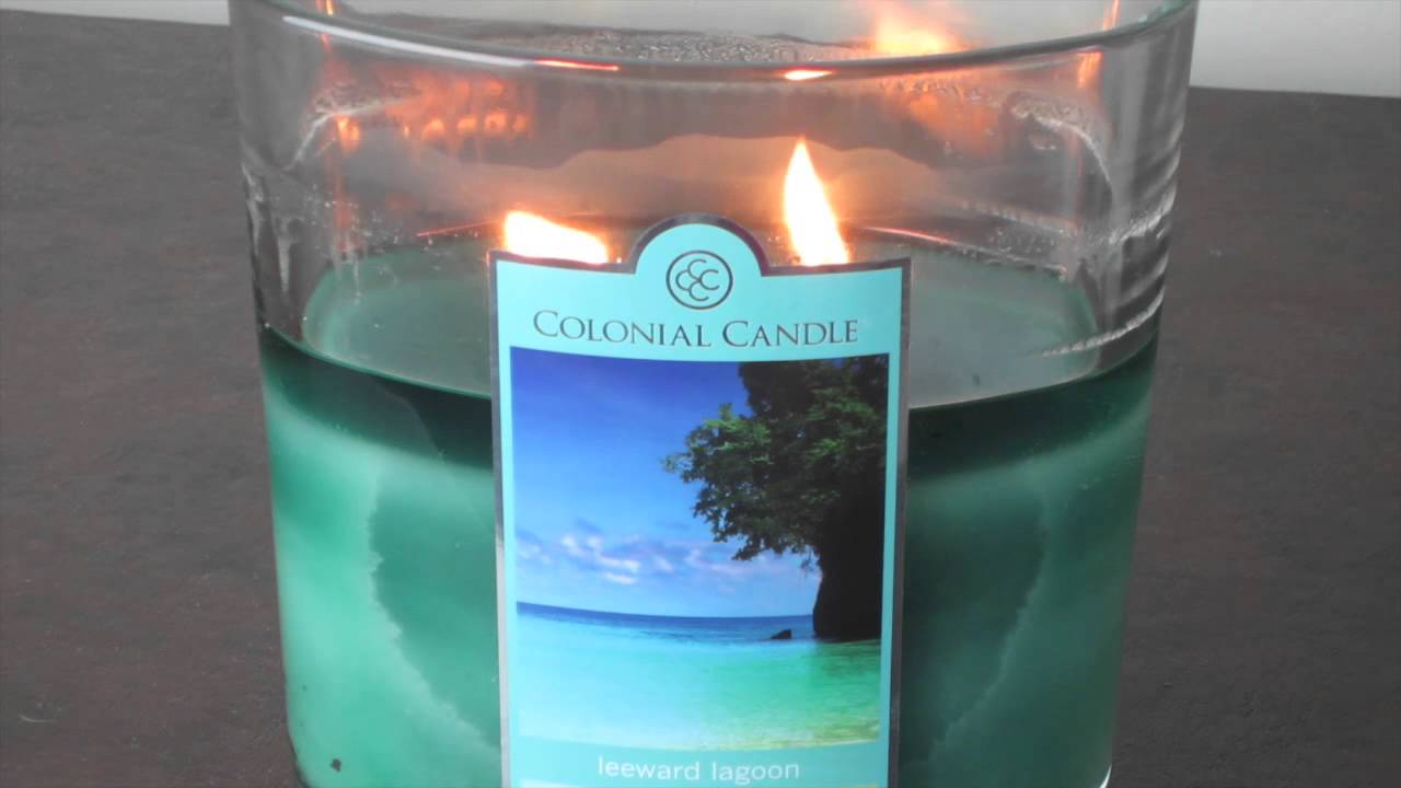 Colonial Candle LEEWARD LAGOON Review YouTube