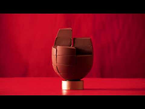 Building a solid chocolate egg