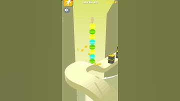 Stack Rider 🟡🔴🔵 - Android/iOS || Level 80 #shorts