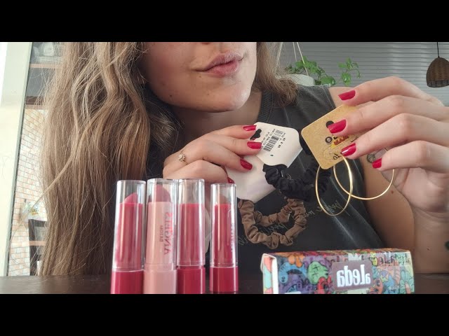 ASMR Objetos aleatórios/ fast tapping, sons de boca