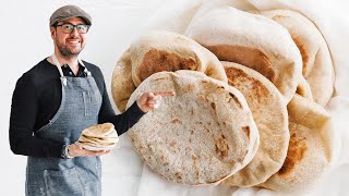 How to make Pita Bread without yeast | Homemade Yeast free Pita Bread Recipe | Episode 197