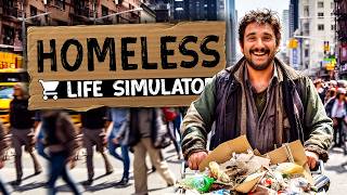 PRZEGRAŁEM WSZYSTKO W KASYNIE!? | HOMELESS LIFE SIMULATOR