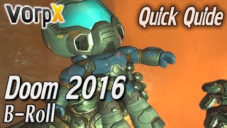 Doom 2016 & VorpX does NOT do proper 3D (Still a bit fun)