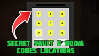 ESCAPE GRU HORROR FORTNITE - FIND SECRET VAULT & ROOM CODES LOCATIONS ESCAPE MAP CODE 1720-5066-5578