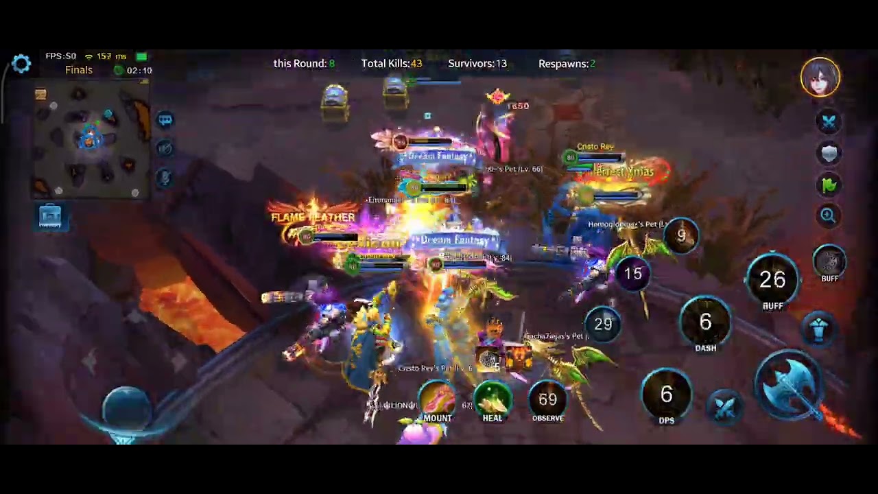 Heroes Evolved - Adventure Mode || Guild Skirmish Highlight #4 Paradise in the Prime