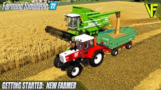 Get Setup as a NEW FARMER in FARMING SIMULATOR 22