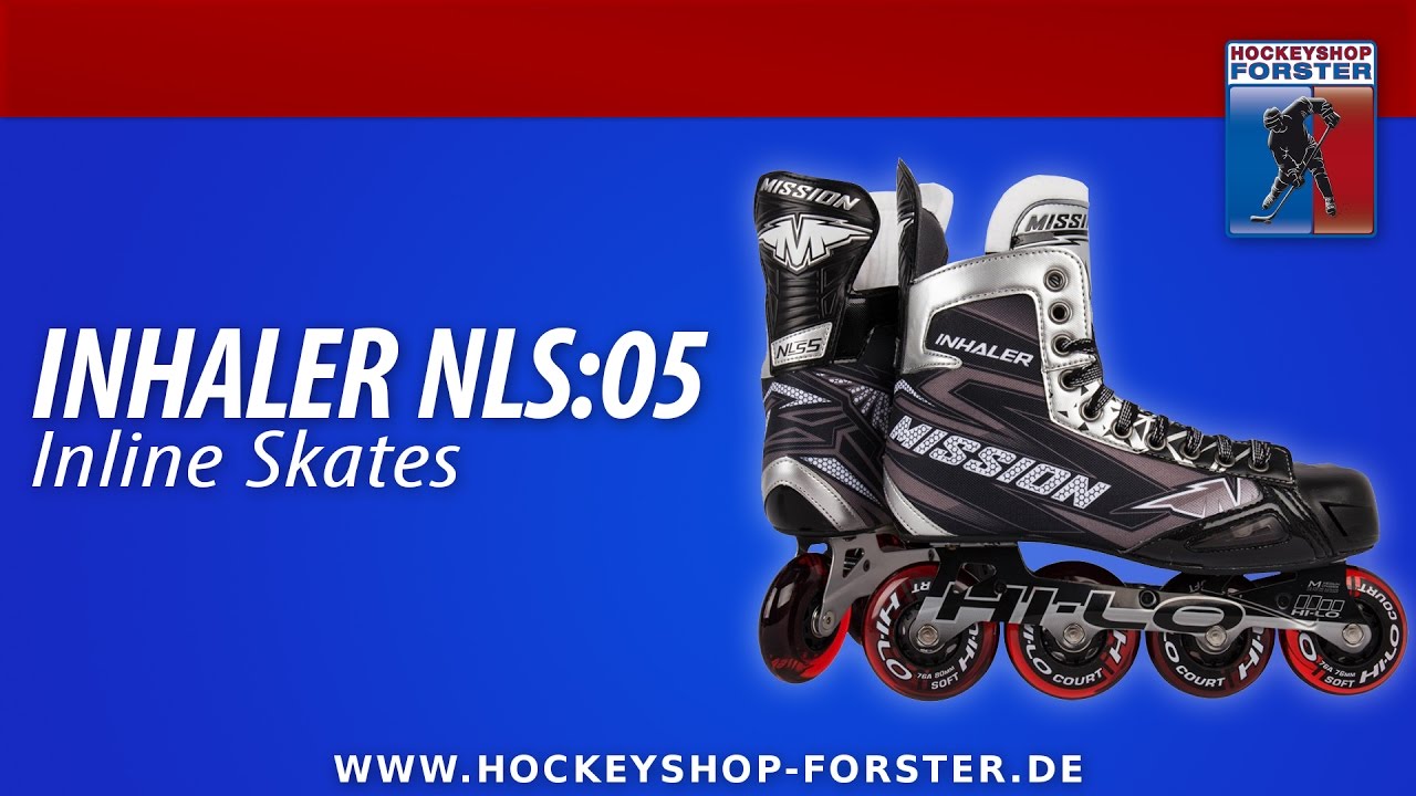 TESTBERICHT - MISSION INHALER NLS05 INLINE SKATES HOCKEYSHOP FORSTER