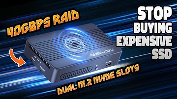 STOP buying expensive SSD! ACASIS 40Gbps RAID: The Fastest Dual NVMe Enclosure