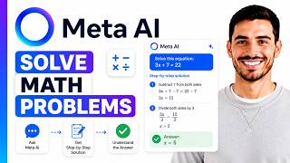 How To Solve Math Problems Using Meta AI (Step-by-step)
