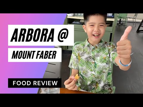 Cable Car Ride to One Faber Group’s Arbora Hilltop Garden & Bistro at Mount Faber
