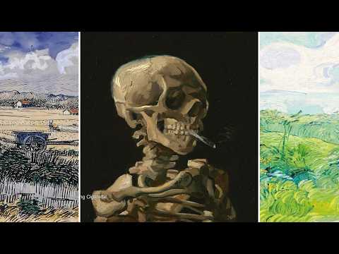 Vincent van Gogh Art TV — Silent Art Gallery · July 3 Morning | Head of a Skeleton wi… & others