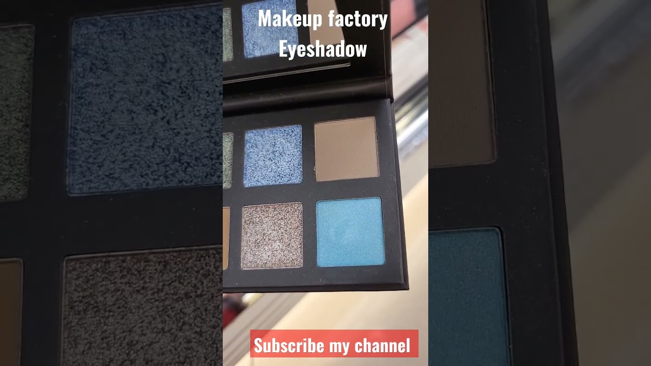 Make up factory Eyeshadow pallet (turquoise) 