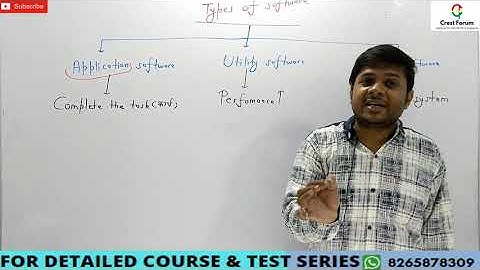 LECT 09 - TYPES OF SOFTWARE  I JOIN FULL COURSE SOON I UPPCL TG-2 SPL