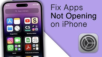 How to Fix Apps Not Opening on iPhone! [4 Methods]