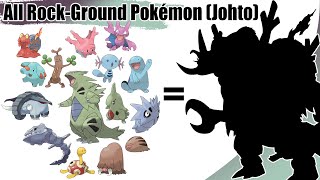 All Rock & Ground Type Pokémon Fusion (Gen 2 Johto) | All Grass - Fire - Water - Electric | Max S