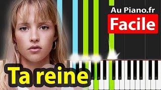 Angèle Ta Reine - Piano Facile Aupiano.Fr chords