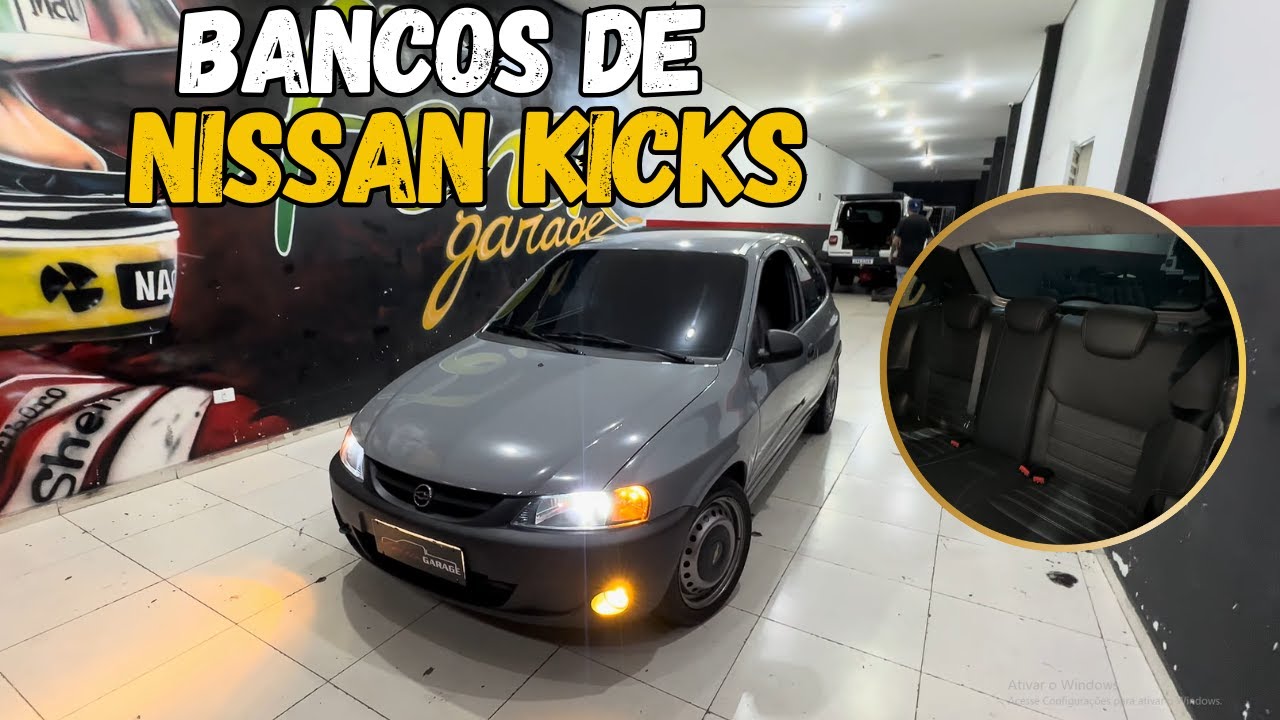 Celta G1 com Bancos da Nissan Kicks | Conforto Moderno em Clássico Popular – Fênix Garage