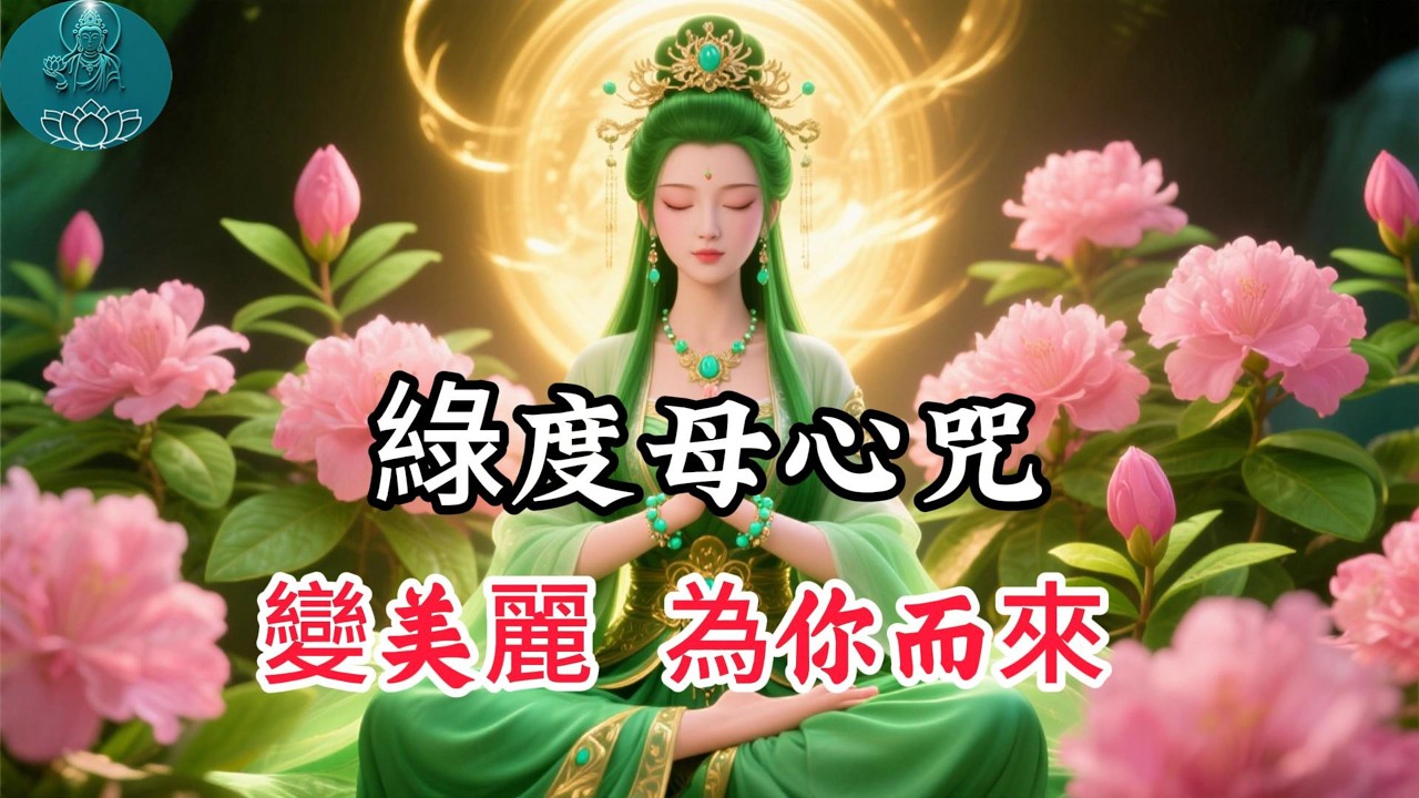 綠度母心咒 改變的開始，能量滿滿，積累善緣，變美麗，開啟財富之門 Green Tara Mantra Meditation#阿彌陀佛 #福報 #buddha #佛教 #綠度母 #佛法 #佛語禪心