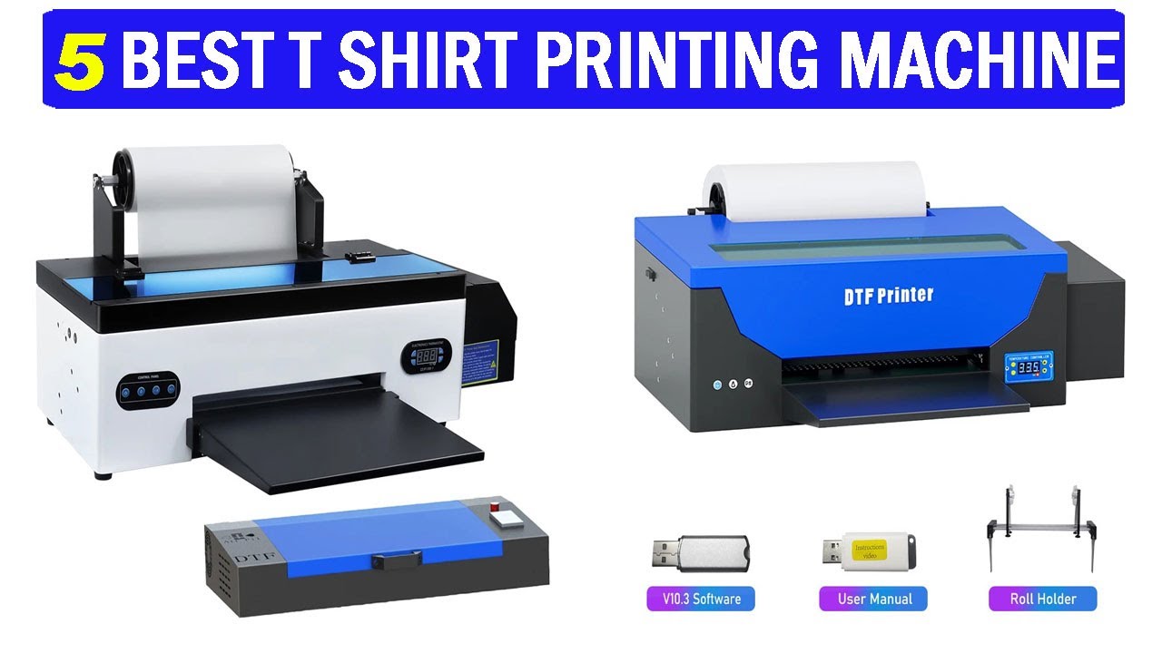 New Best T shirt Printing Machine | Top 5 Best DTF Printer 2024 - YouTube