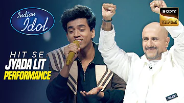 "Chalo Ek Baar" गाने पर Singer ने लगाए Perfect सुर | Indian Idol 14 | Hit Se Zyada Lit Performance