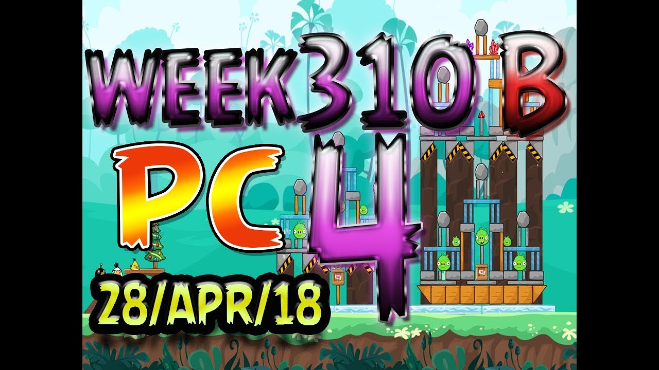 Angry Birds Friends Tournament Level 4 Week 310-B PC Highscore POWER-UP walkthrough