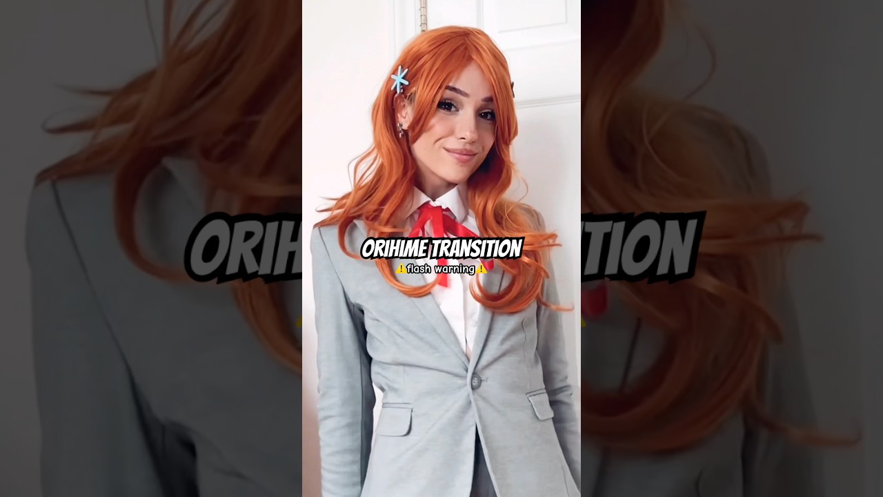 Orohime transition #bleach #bleachcosplay #orihime #animetransition #cosplaytransition #bleachanime