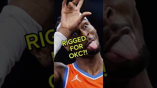 NBA HIGHLIGHTS- Rigged 🤯 for OKC!? #nba #nbahighlights #short #okcthunder #playoffs