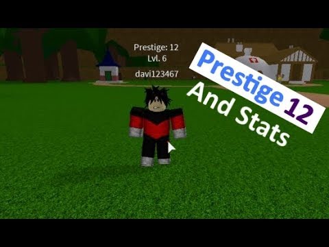 Prestige 12 Stats And Power Level Dragon Ball Z Final Stand - roblox final stand prestige