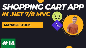 Shopping Cart project in .NET Core MVC | part 14 | Stock management