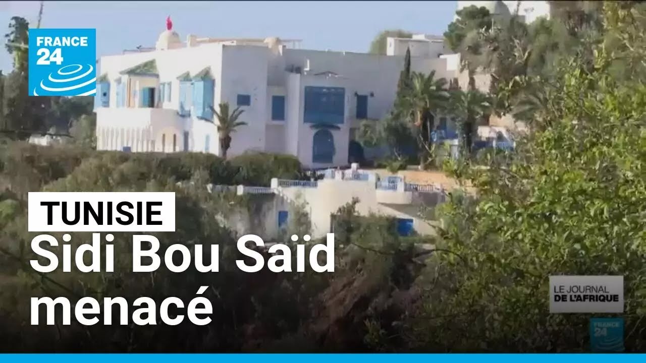 Tunisie : Sidi Bou Saïd menacé par des glissements de terrain • FRANCE 24