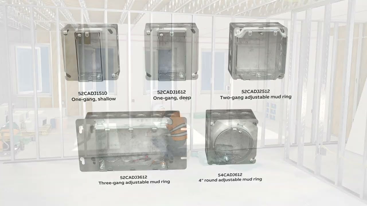 Steel City® Adjustable Mud Rings