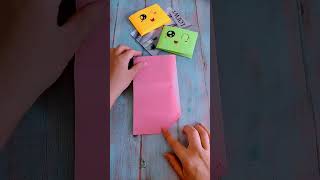 Easy DIY Paper Wallet 💖 | Cute Paper Craft Ideas for Kids #Shorts
