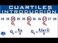 Cuartiles introducción | Qué son y como encontrarlos en datos sin agrupar