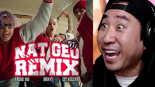 Coreano reacciona a Nat Geo Remix 😂 Falke 912, Bhavi Ft. LIT Killah