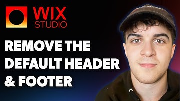 How to Remove the Default Header & Footer Wix Studio (Full 2025 Guide)