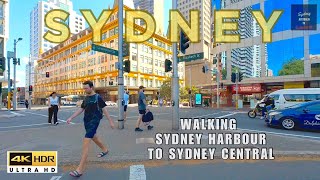 WALKING SYDNEY HARBOUR TO SYDNEY CITY CENTRAL 🇦🇺 | 4K HDR screenshot 2