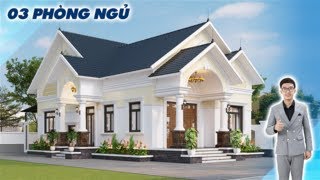 1,3 tỷ TRỌN GÓI nhà vườn MÁI THÁI cấp 4 QUÁ ĐẸp do MAXHOME thiết kế THI CÔNG trọn gói MH02067