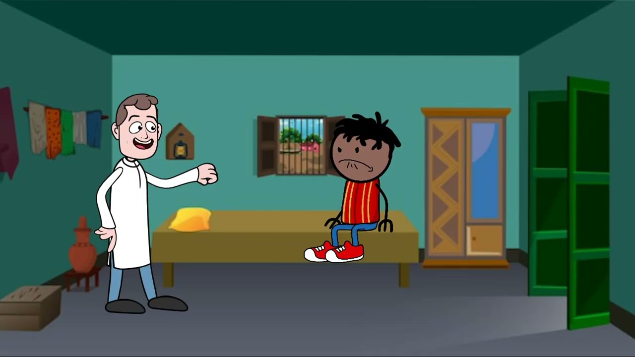 सायकिल चोरी होय गय। GONDA CARTOON