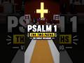 Psalm 1 | The Two Paths of Life | VR Bible Reading