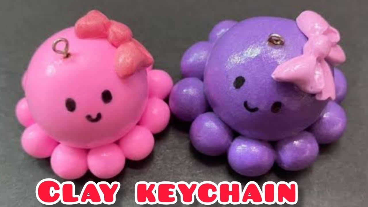 Easy Clay Keychains - thesassylife