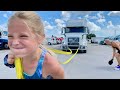 8 Year Old Girl Pulls a Truck?!