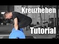 KREUZHEBEN | Kreuzheben Tutorial für Anfänger - Richtige Technik lernen