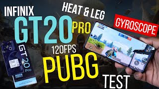 Infinix GT20 Pro Pubg Test | Heat Test " Gyro Graphics " Screen Recording | GT20 Pro Price In 🇵🇰