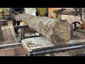The Secret to Precisely Sawing 10x10 Wooden Beams