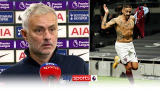 I prefer just to say football happened! | Jose Mourinho praises West Ham after 3 goal comeback!