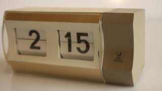 JAZ Transistor battery operated flipclock