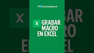 GRABAR MACRO EN EXCEL #ExcelMacros #MacrosEnExcel #RegistroDeVentas #AutomatizaciónExcel #ExcelTips
