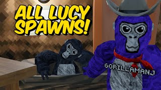 All LUCY spawns in OG caves.. | Gorilla Tag