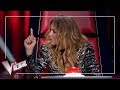 Paulina Rubio y Antonio Orozco se pelean | Momentazo | La Voz Antena 3 2019